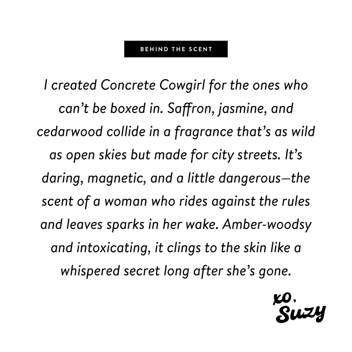 Concrete Cowgirl ⚡️ Perfume - Eau De Parfum 1.7oz