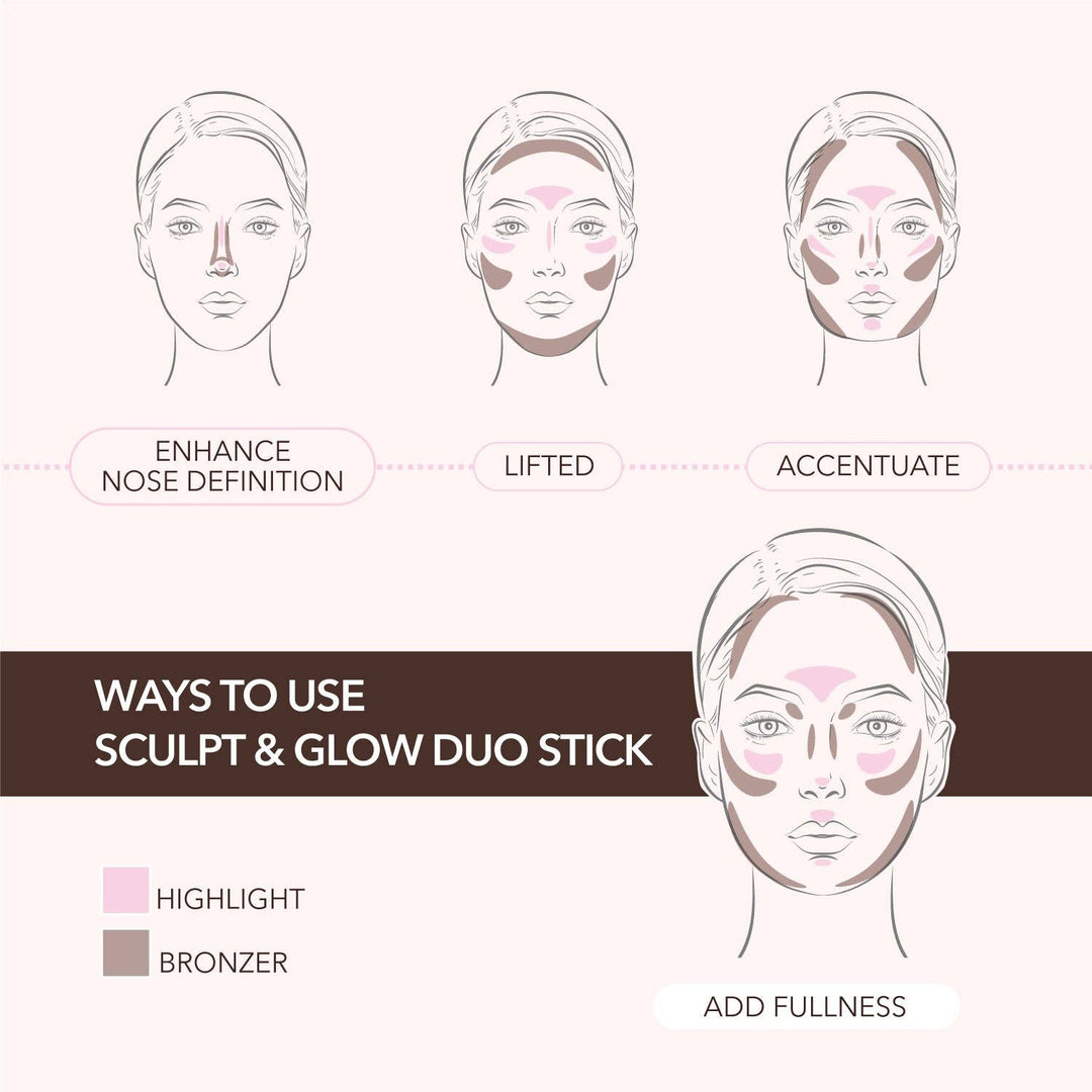 Sculpt & Glow Duo Stick - Beach Happy