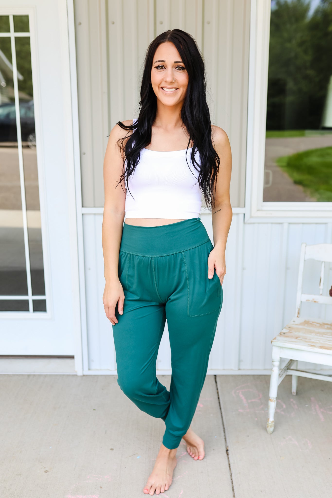 Cozy Bliss Joggers - Green