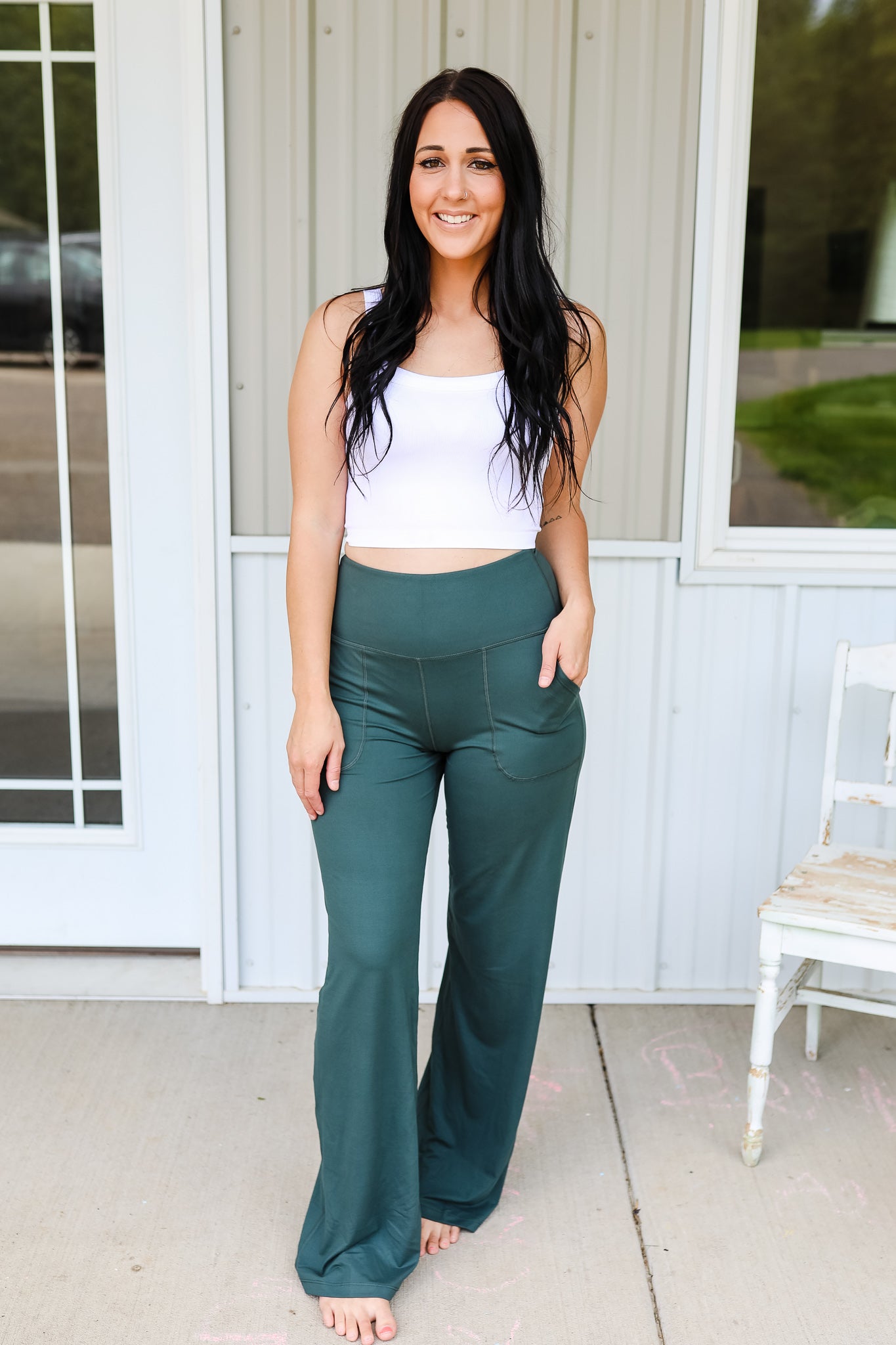 Luxe Lounge Pants - Smoked Spruce