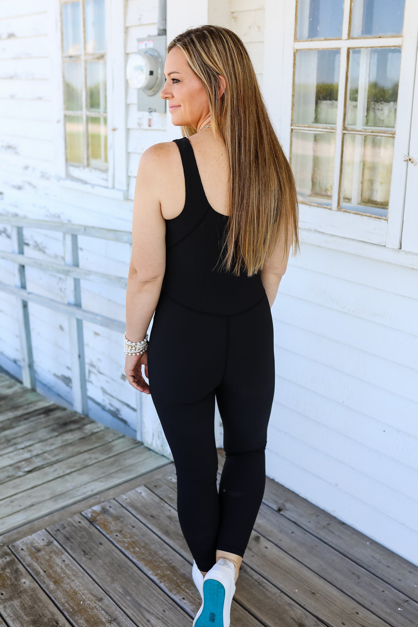 Maya Ribbed One Piece Jumpsuit