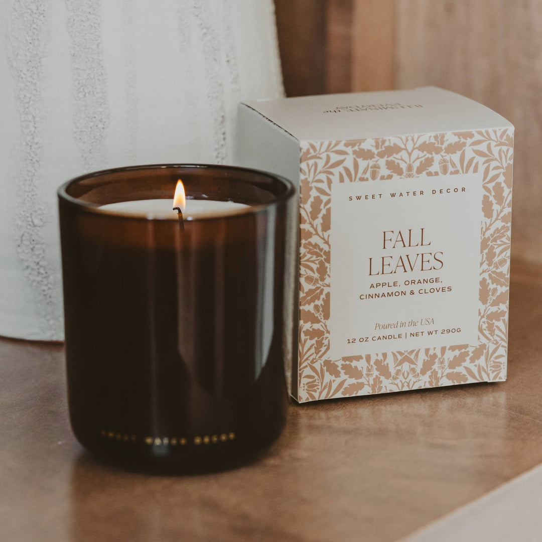 Fall Leaves 12 oz Candle