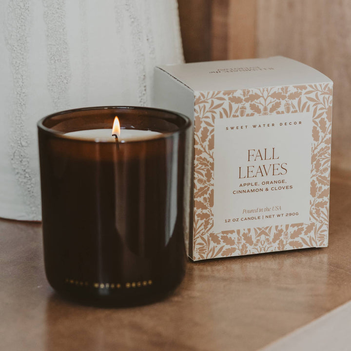 Fall Leaves 12 oz Candle