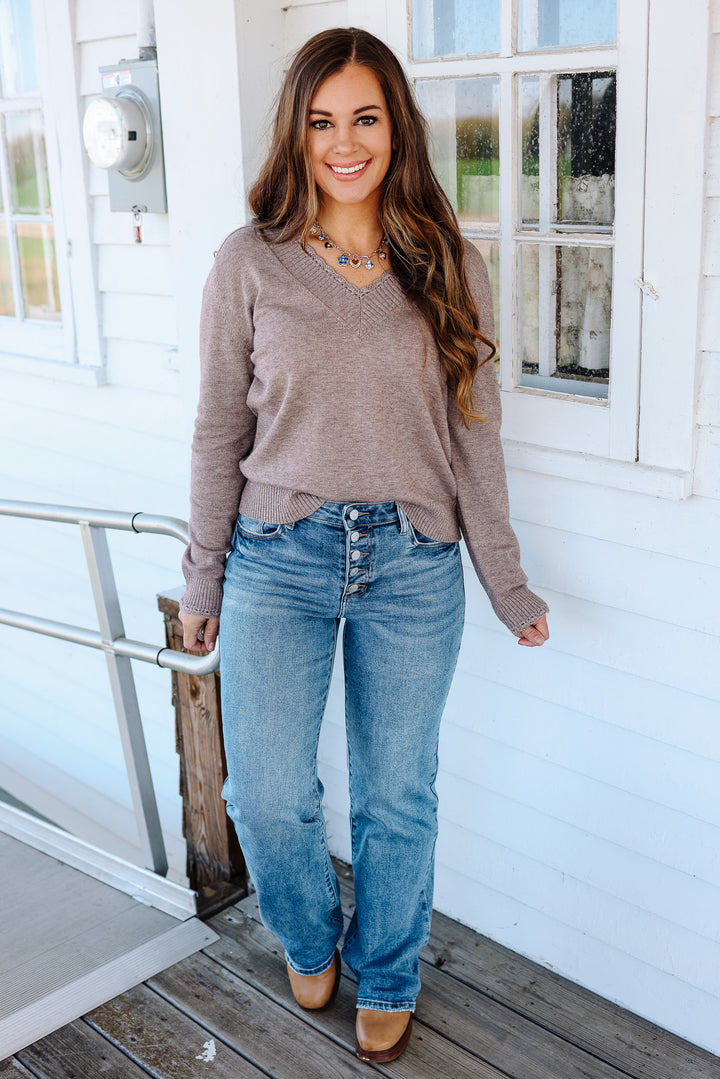 KANCAN: Twilight High Rise Comfort Flare Jeans