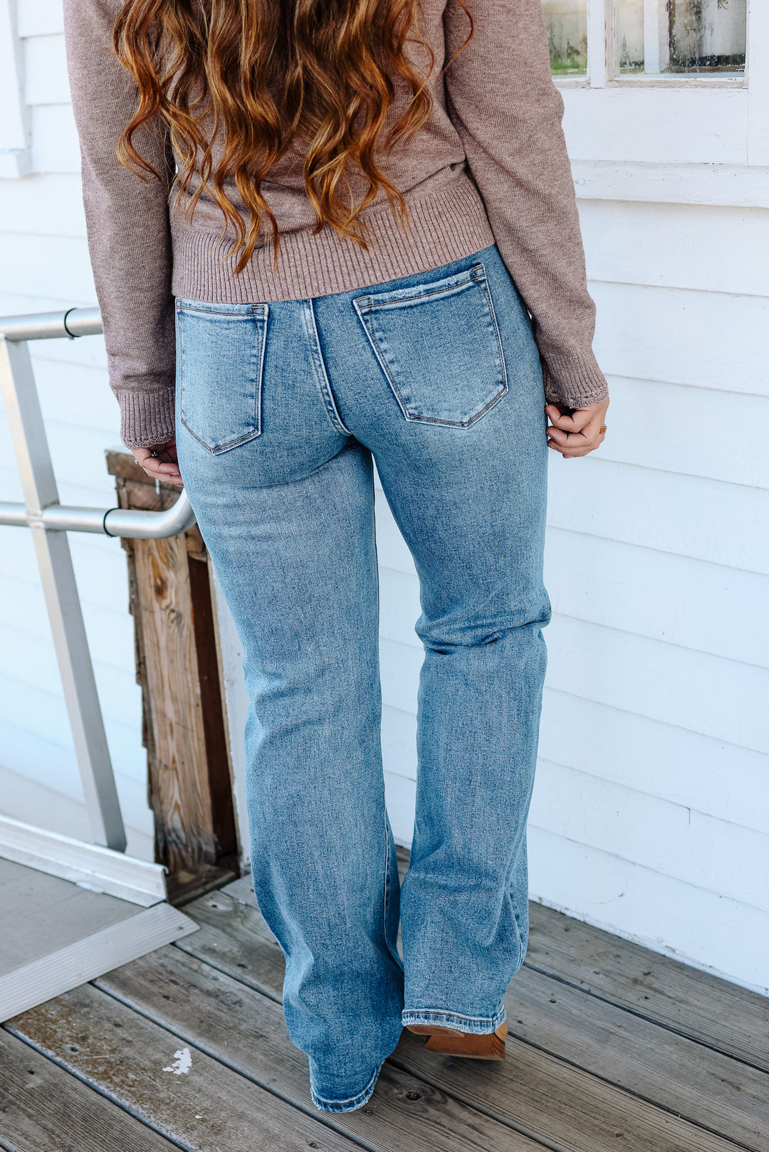 KANCAN: Twilight High Rise Comfort Flare Jeans