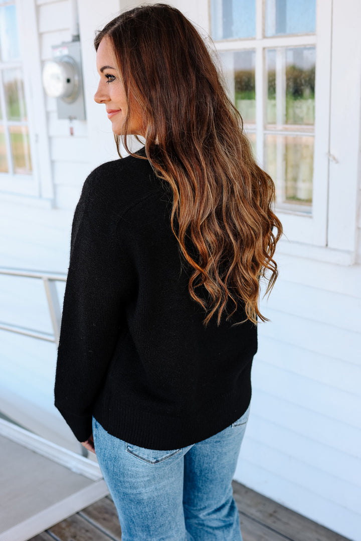 Sunday Crewneck Sweater - Black