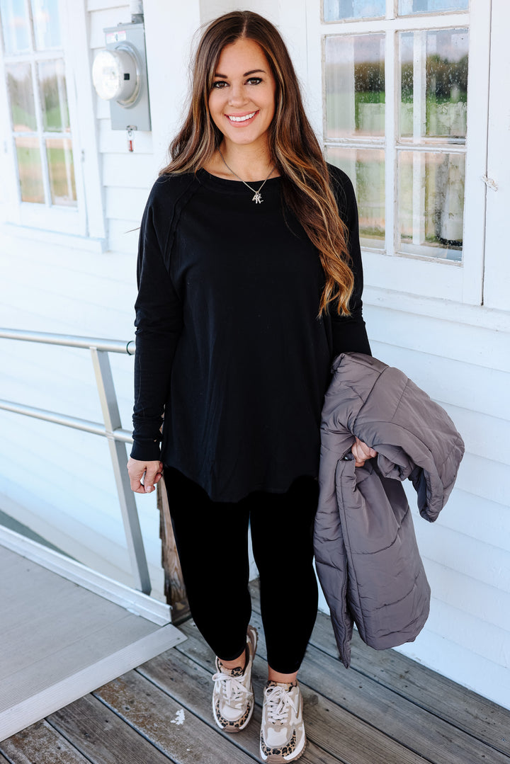 Elodie Long Sleeve - Black