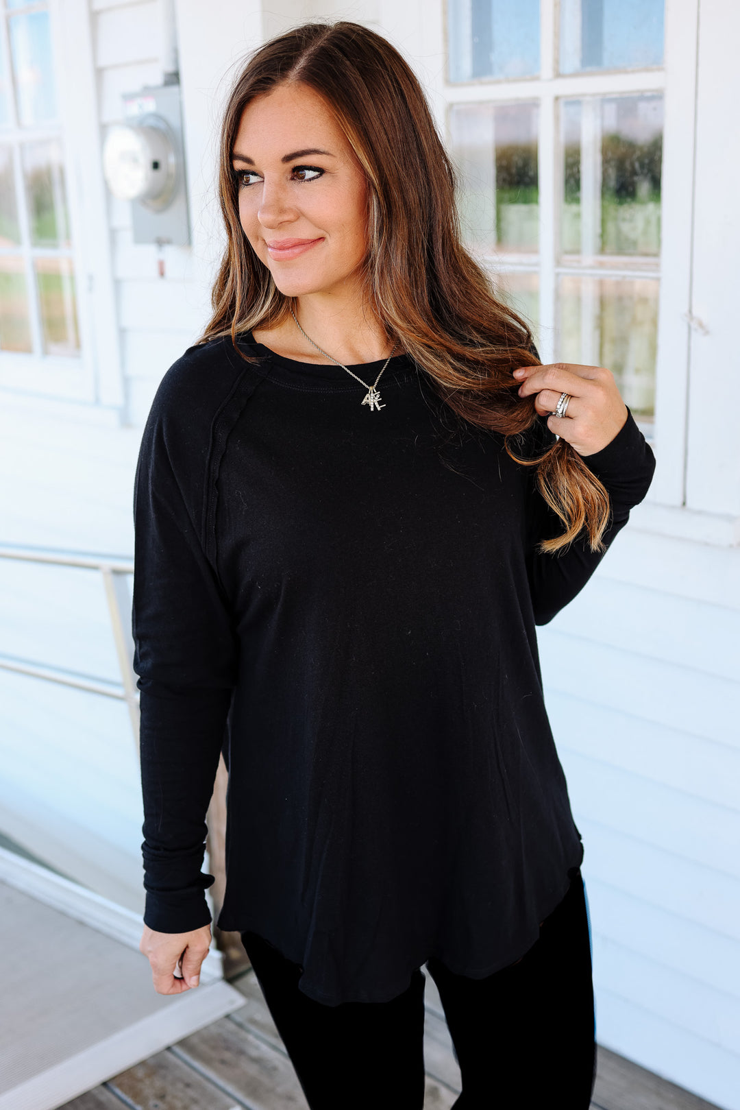 Elodie Long Sleeve - Black