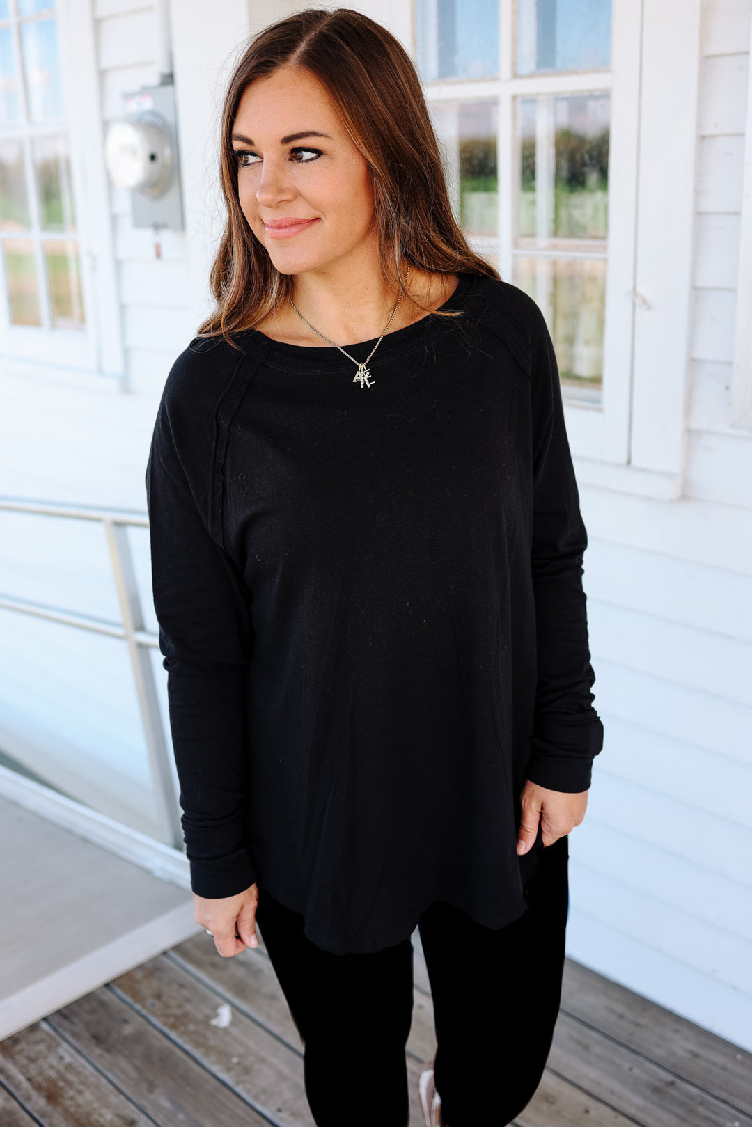 Elodie Long Sleeve - Black