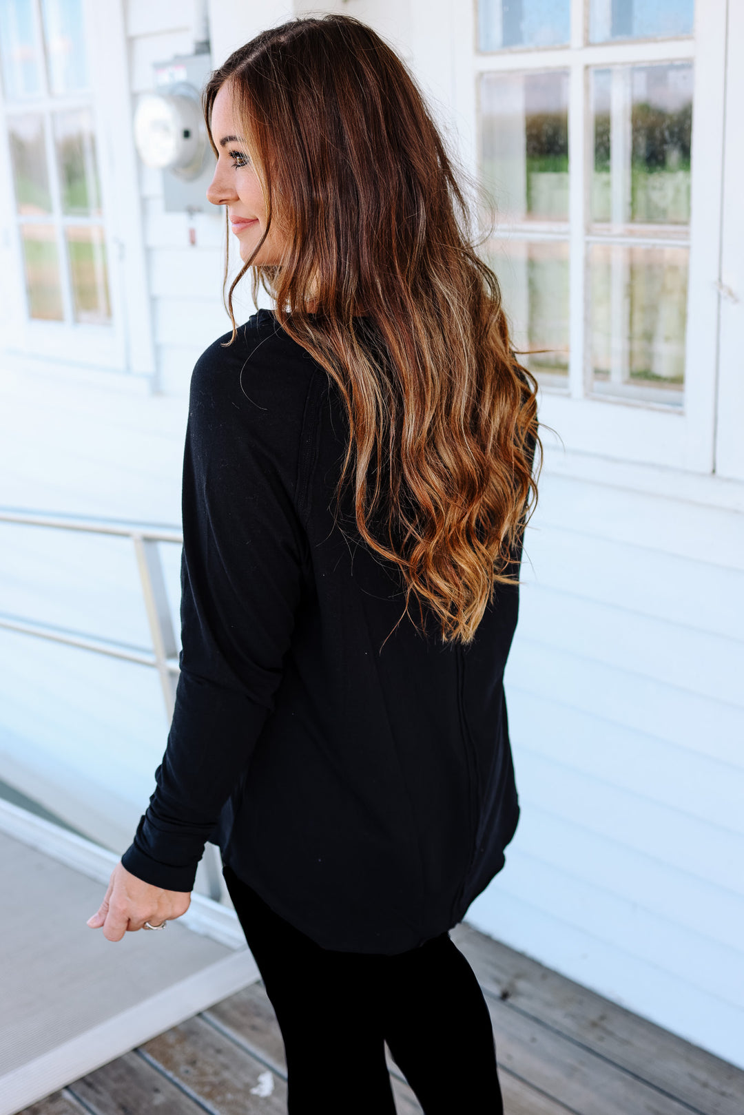 Elodie Long Sleeve - Black