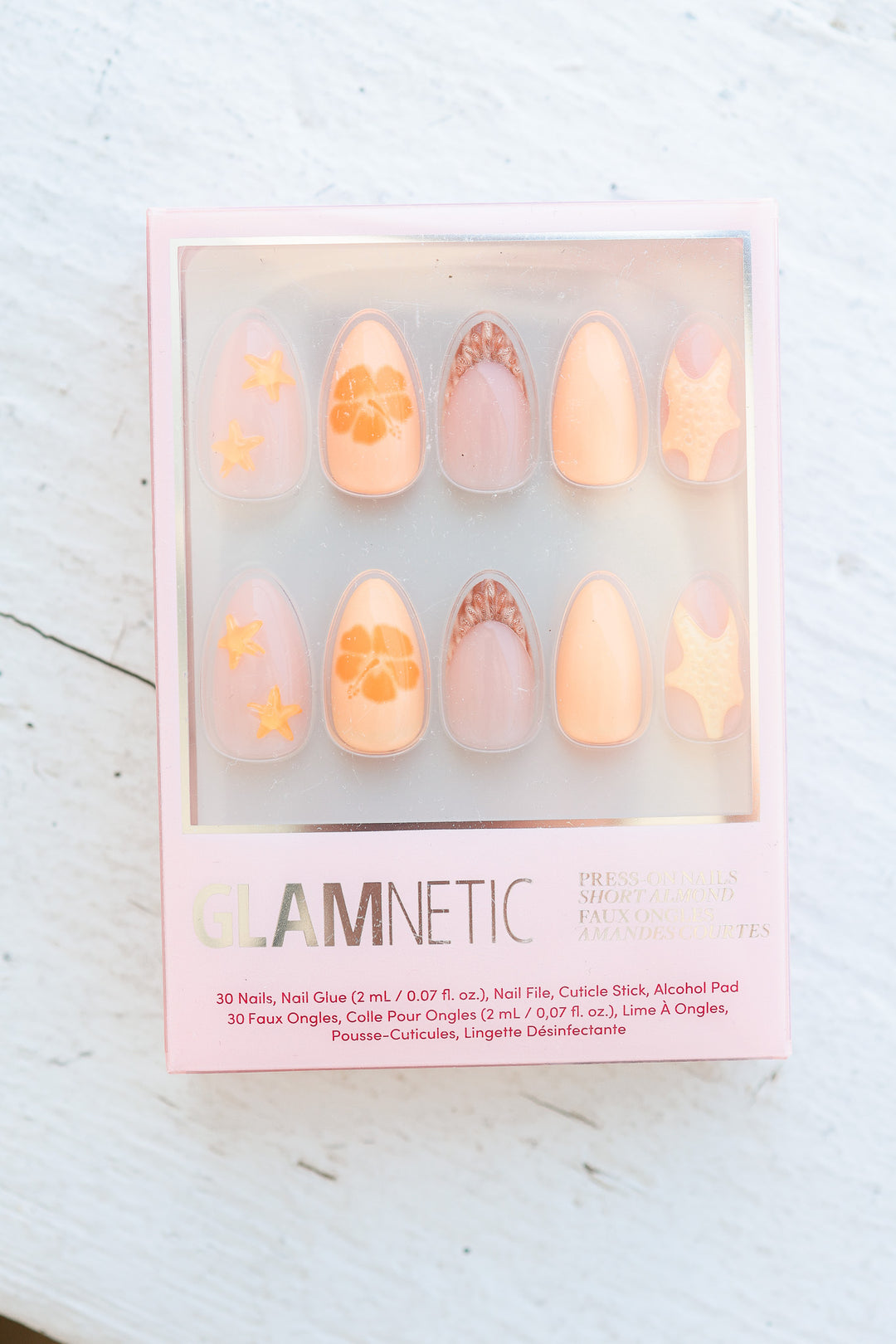 Sunny Shores Press-On Nails