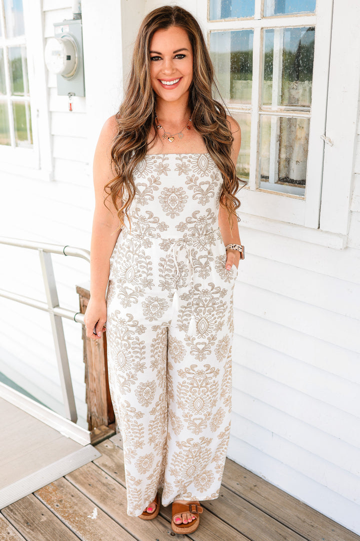 Addison Printed Jumpsuit