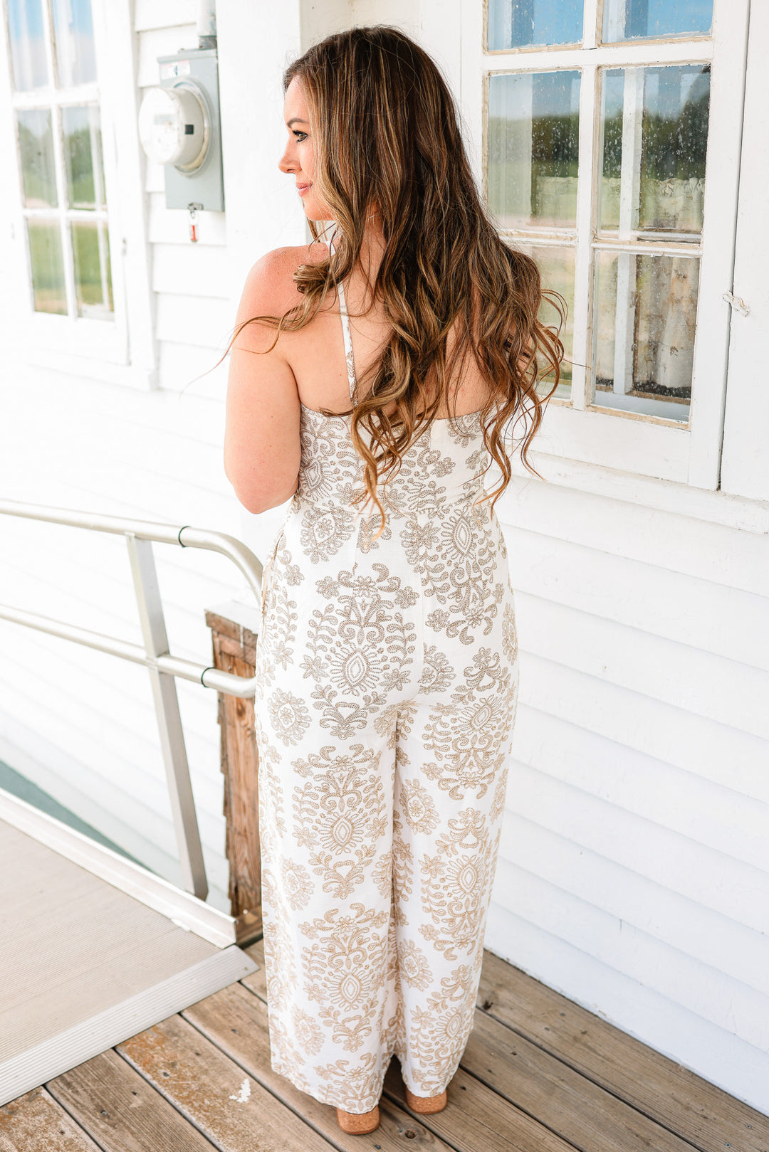 Addison Printed Jumpsuit