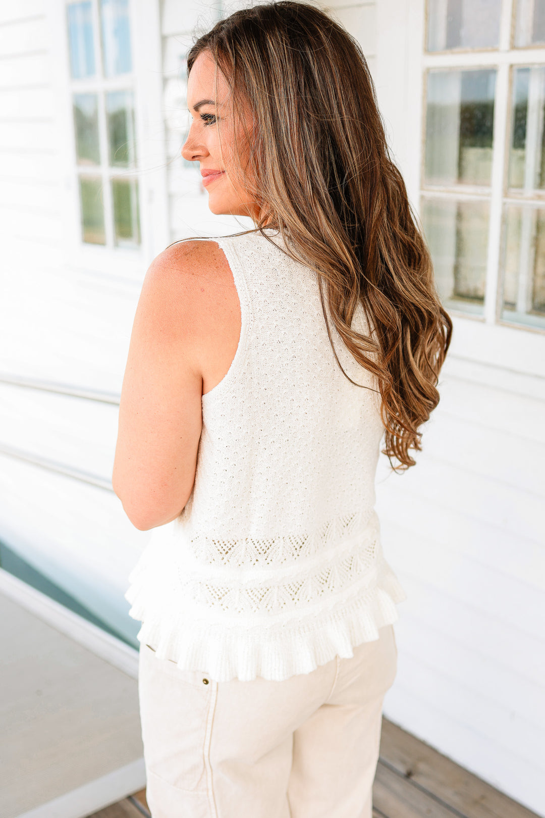Margo Textured Sweater Tank