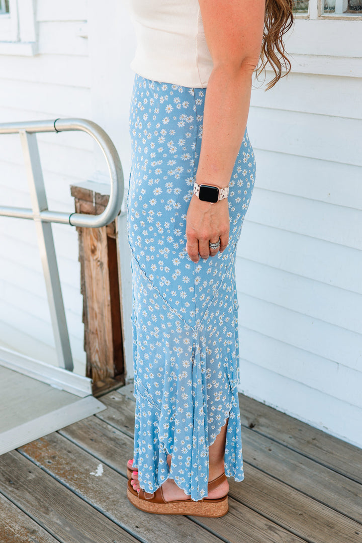 Daisy Asymmetrical Midi Skirt
