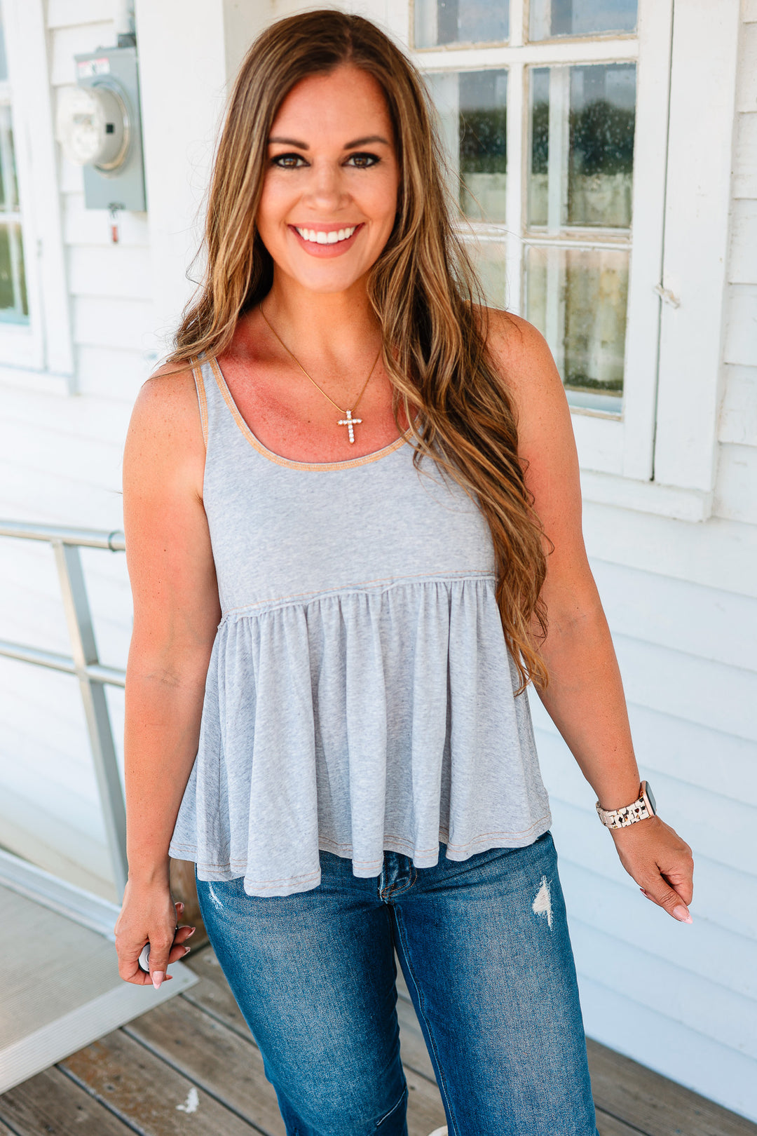 Jolene Babydoll Tank