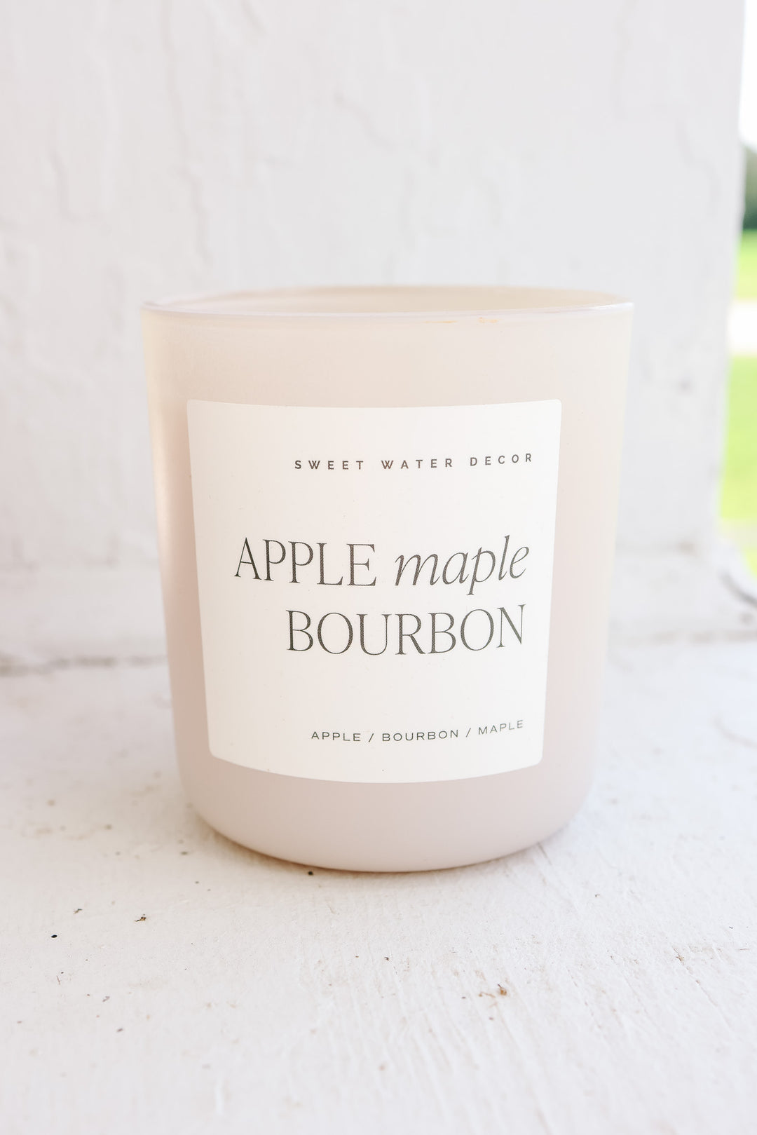 Apple Maple Bourbon 15 oz Soy Candle