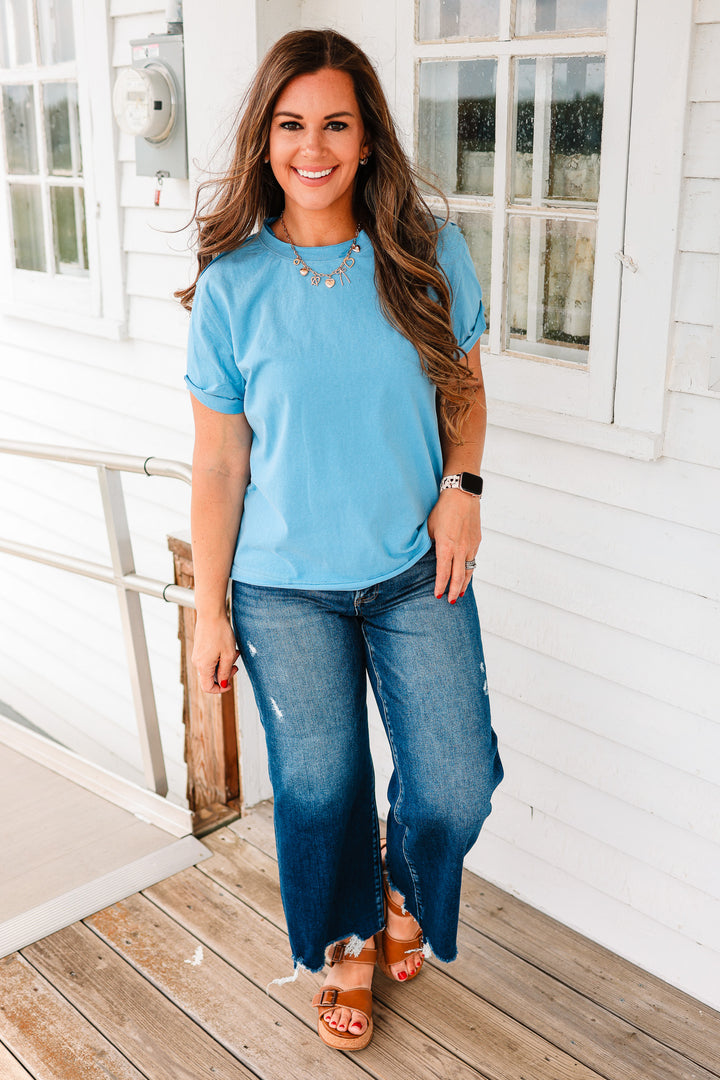 Mali Short Sleeve Tee - Ocean