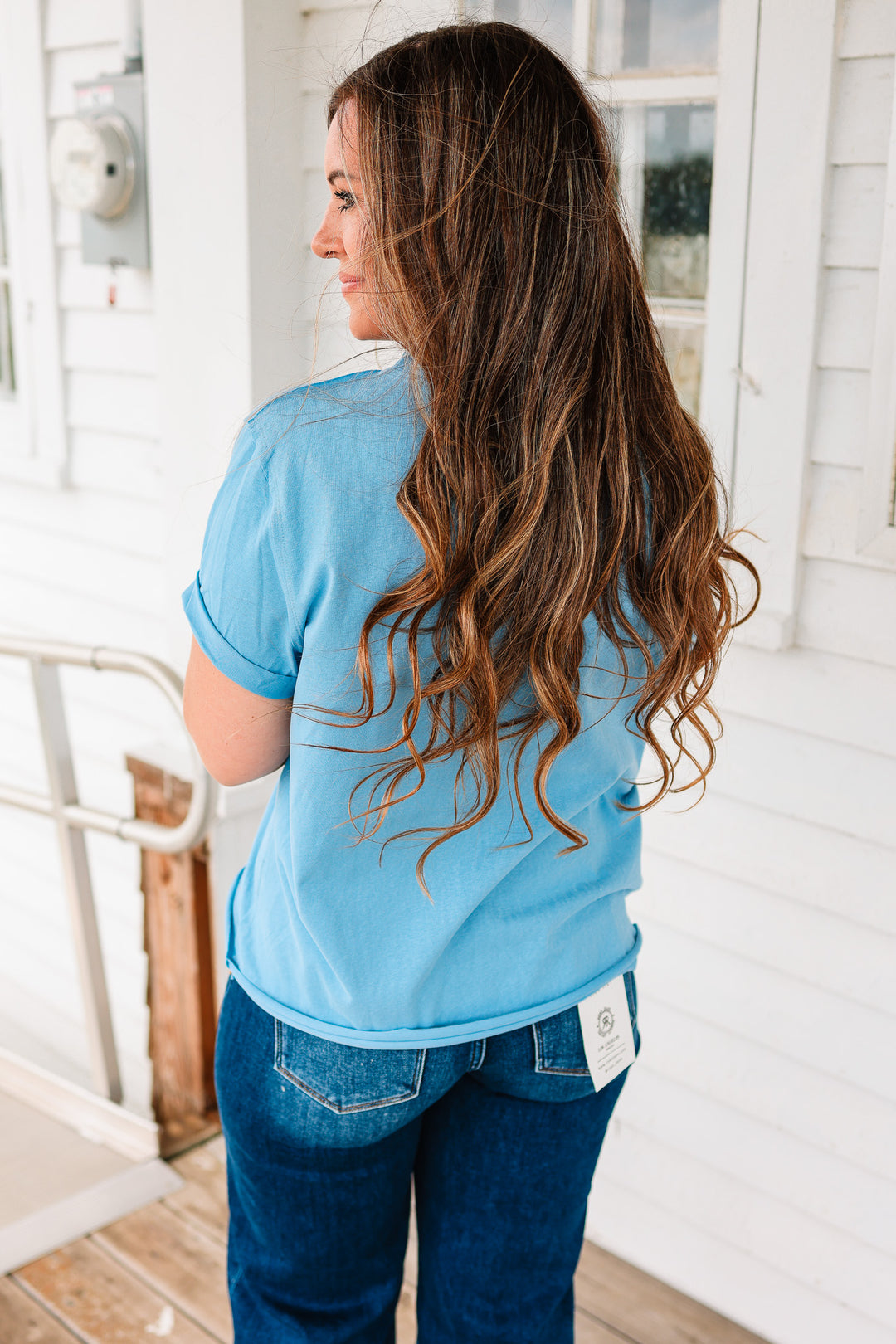 Mali Short Sleeve Tee - Ocean