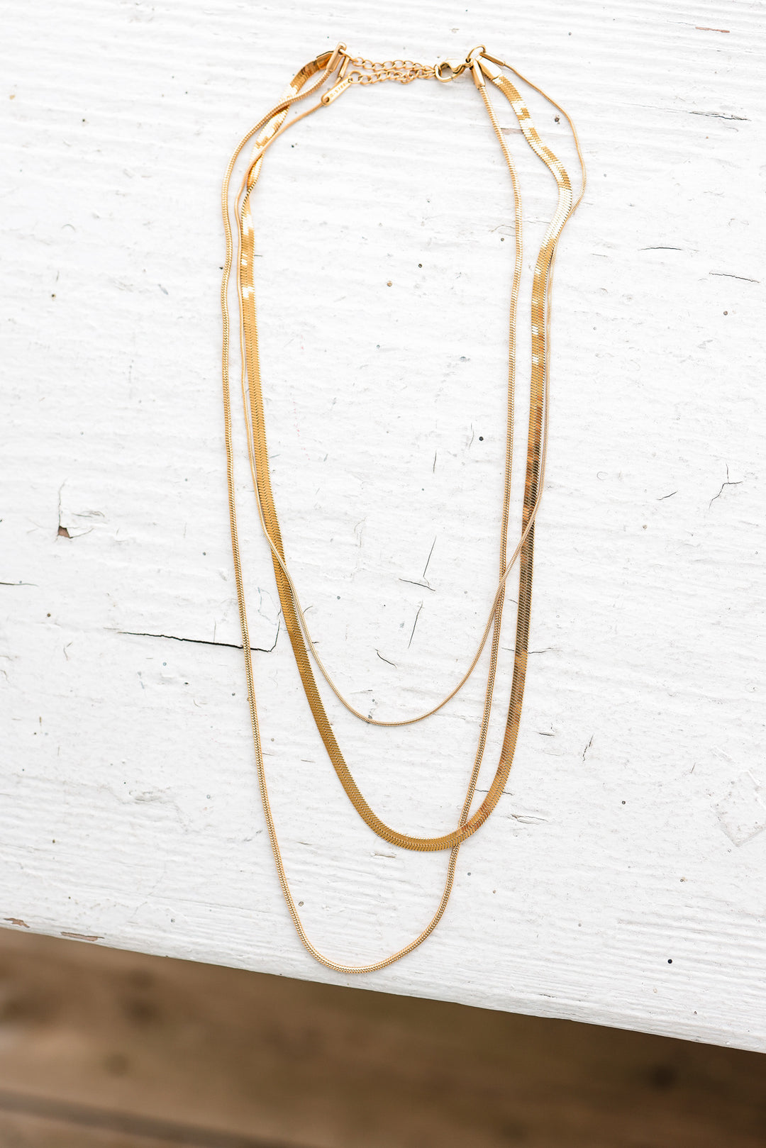 Gold Layered Chain Necklace
