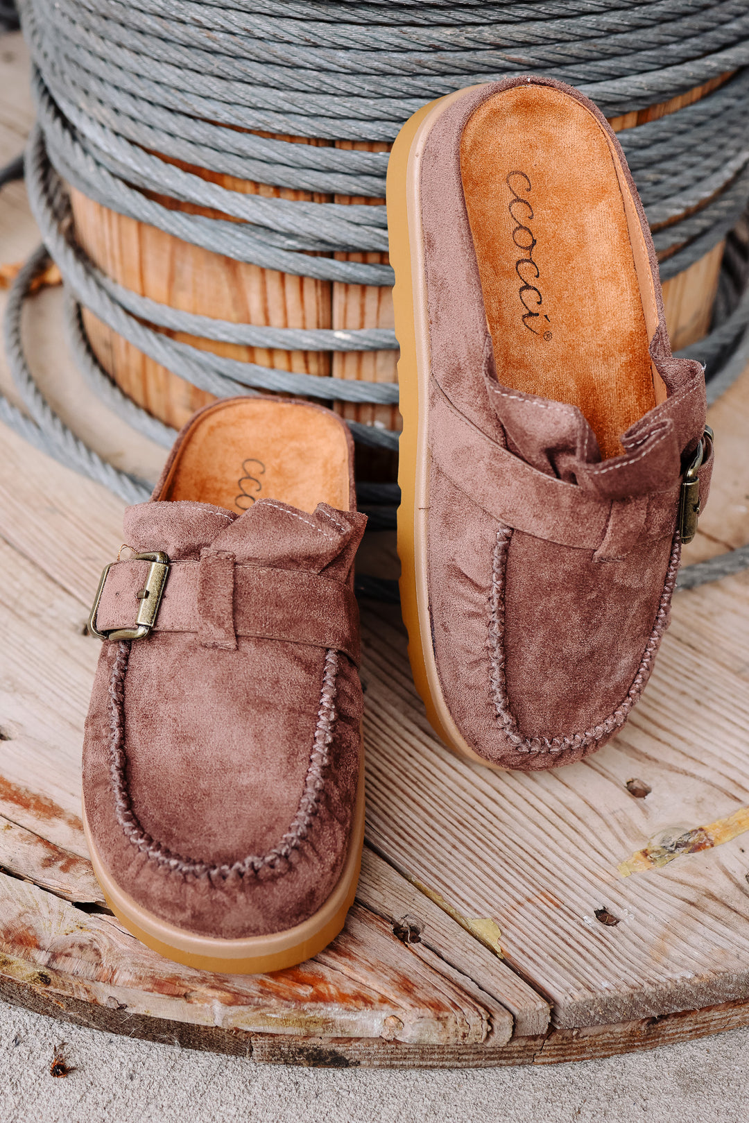 Effy Slip-On Moccasin Mule