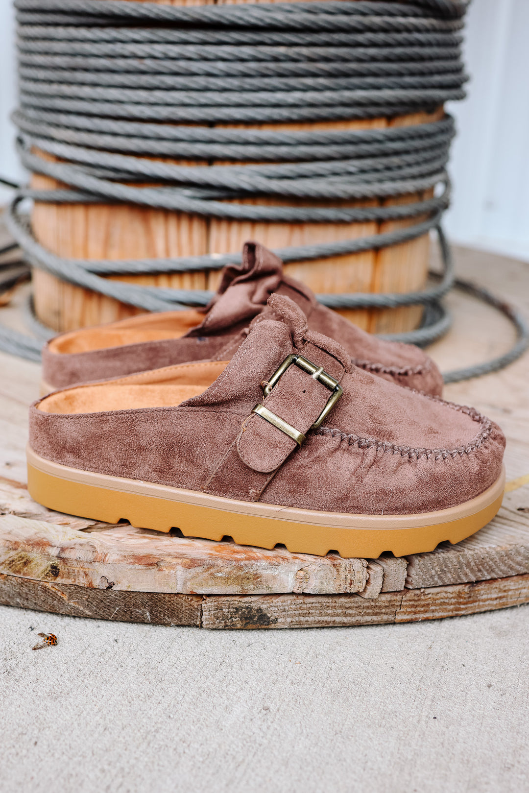 Effy Slip-On Moccasin Mule