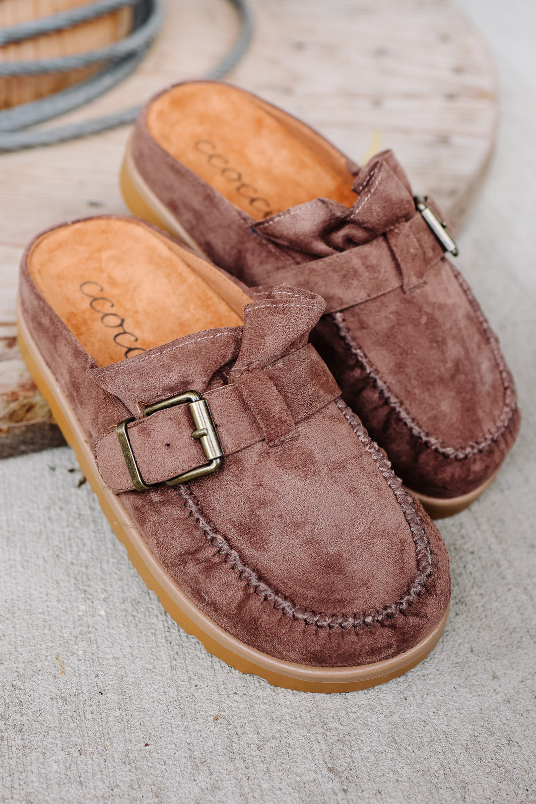 Effy Slip-On Moccasin Mule