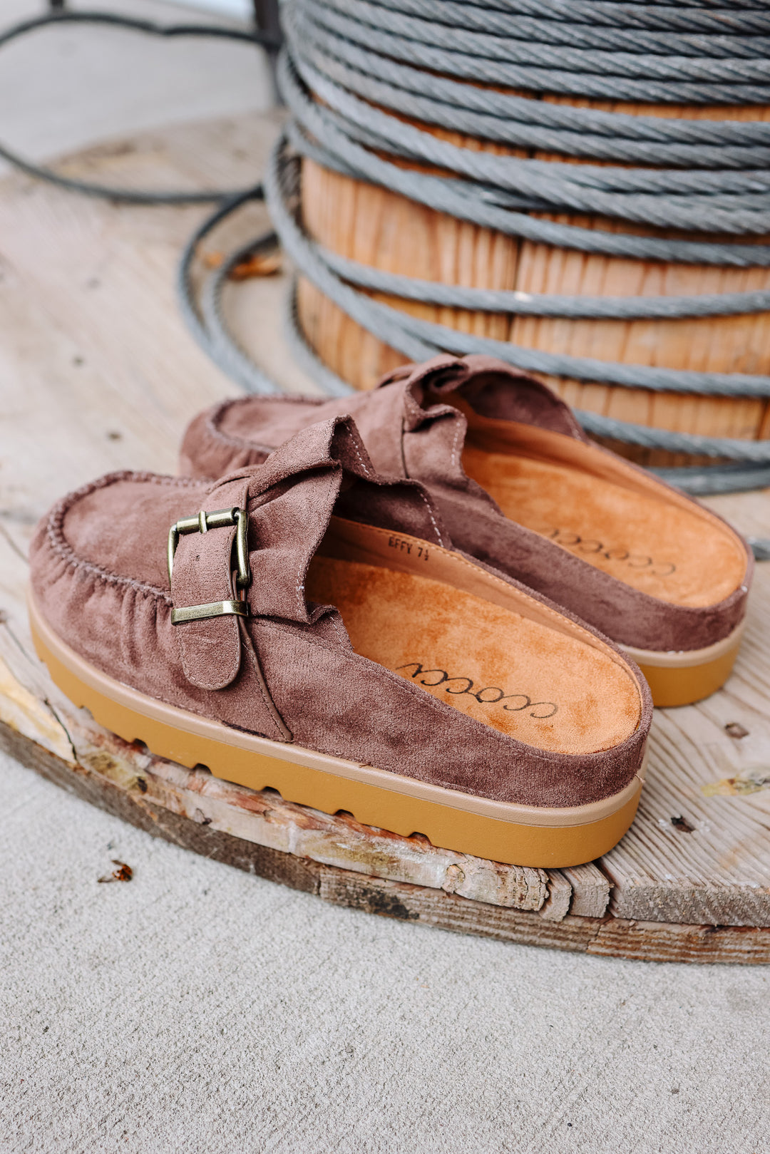 Effy Slip-On Moccasin Mule