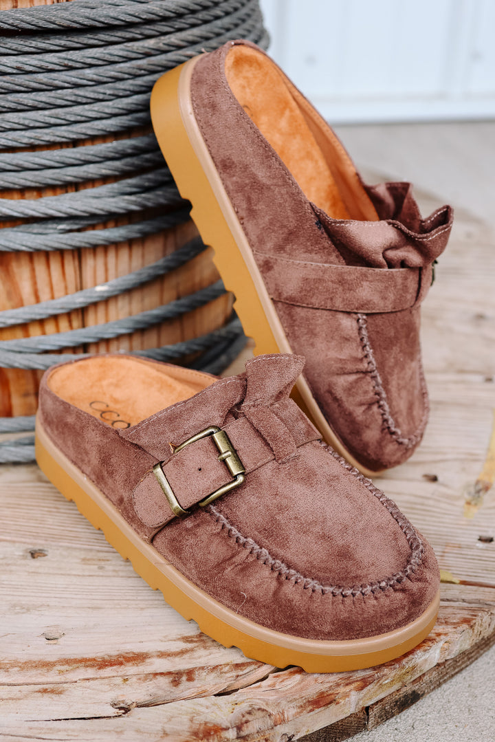 Effy Slip-On Moccasin Mule
