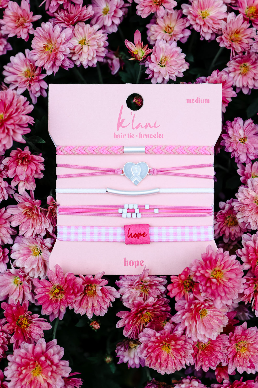 Hope Hair Tie Bracelets