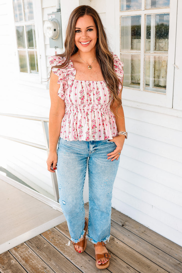 Rosie Peplum Top