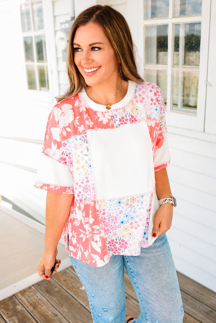 Leanna Floral Knit Top