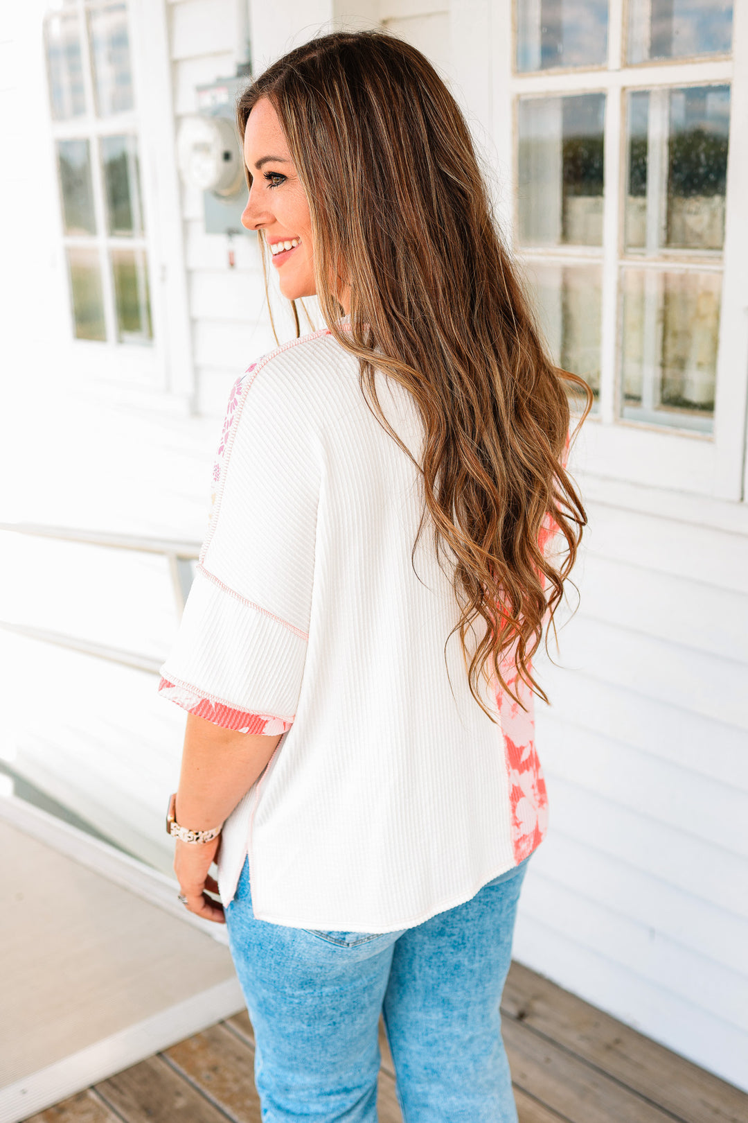 Leanna Floral Knit Top