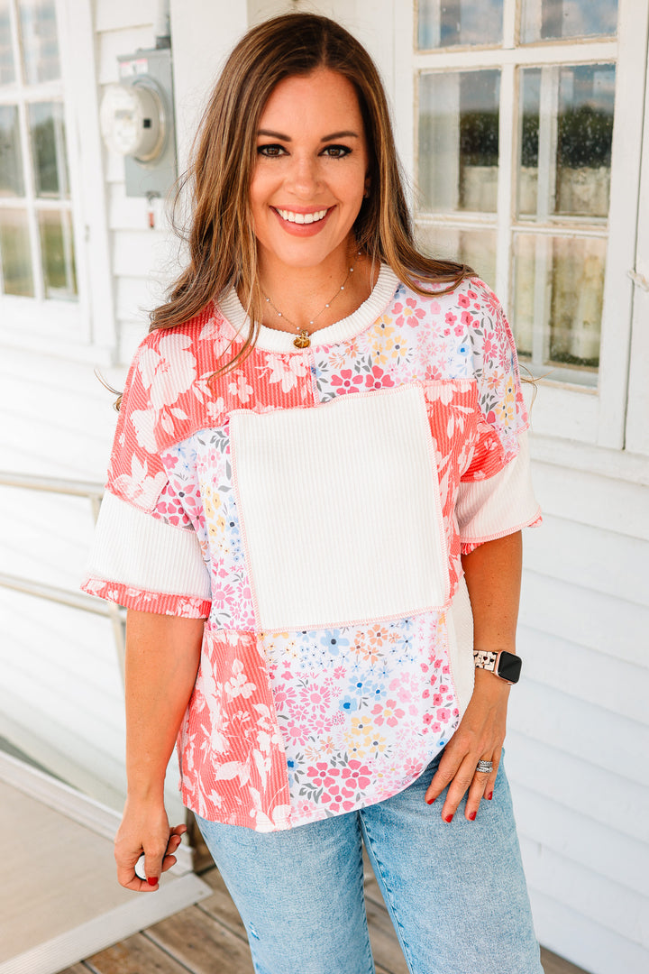 Leanna Floral Knit Top
