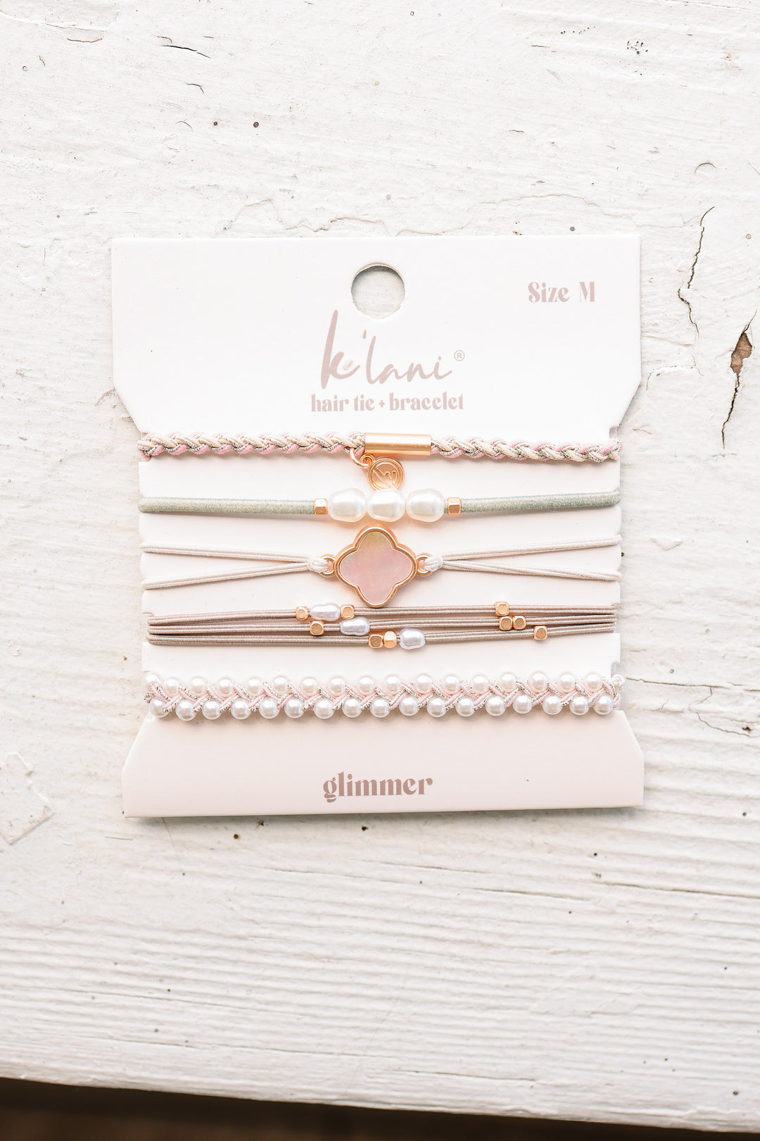 Glimmer Hair Tie Bracelets