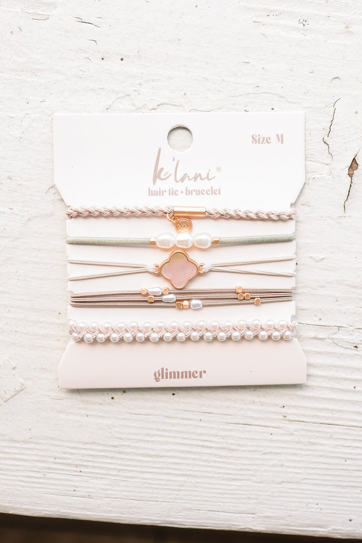 Glimmer Hair Tie Bracelets