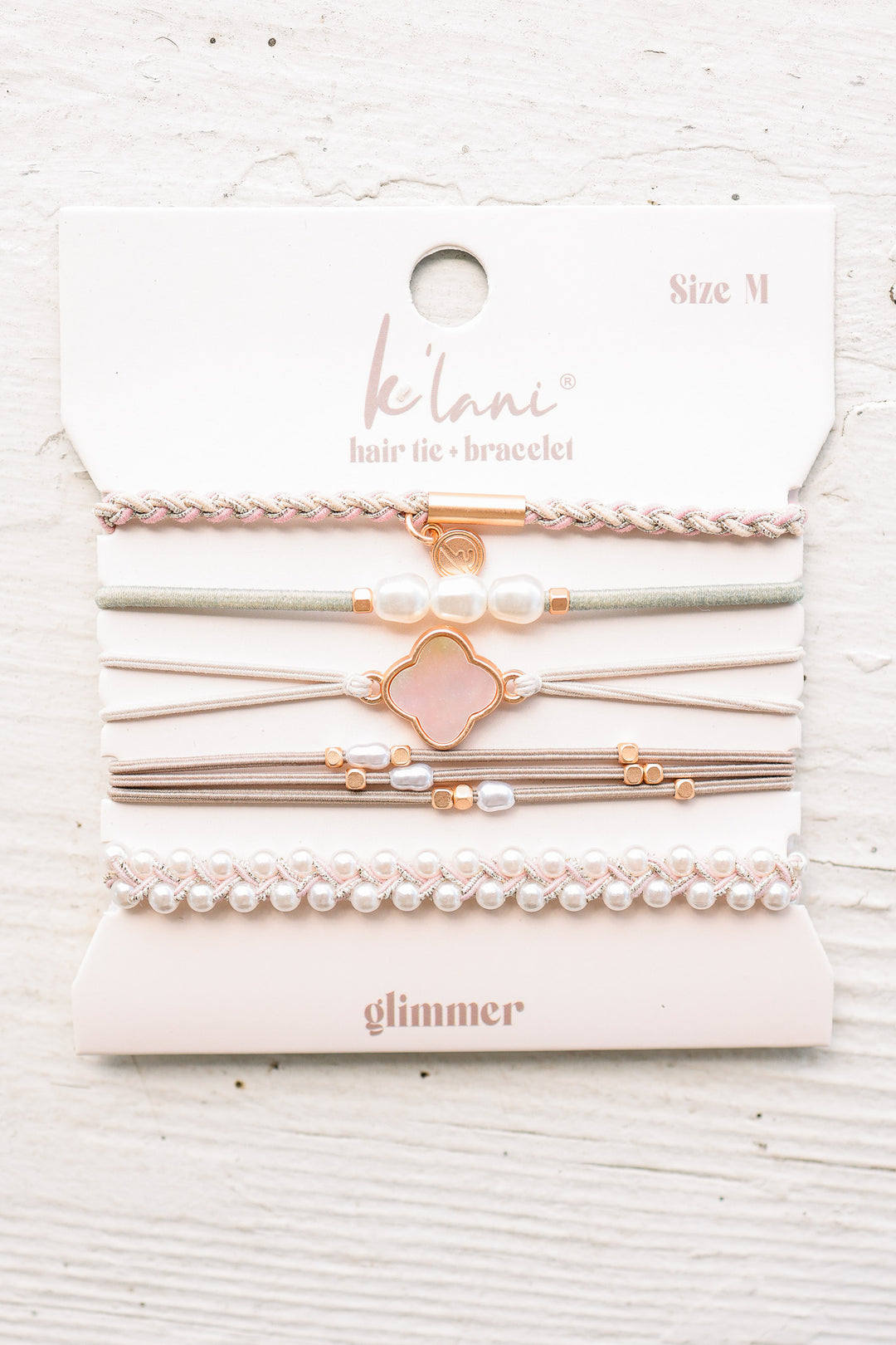 Glimmer Hair Tie Bracelets