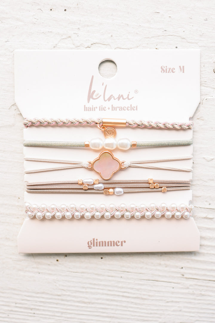 Glimmer Hair Tie Bracelets