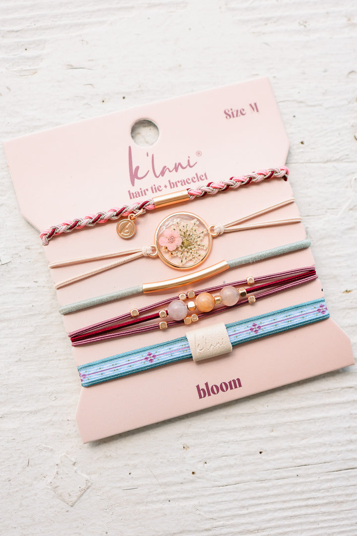 Bloom Hair Tie Bracelets
