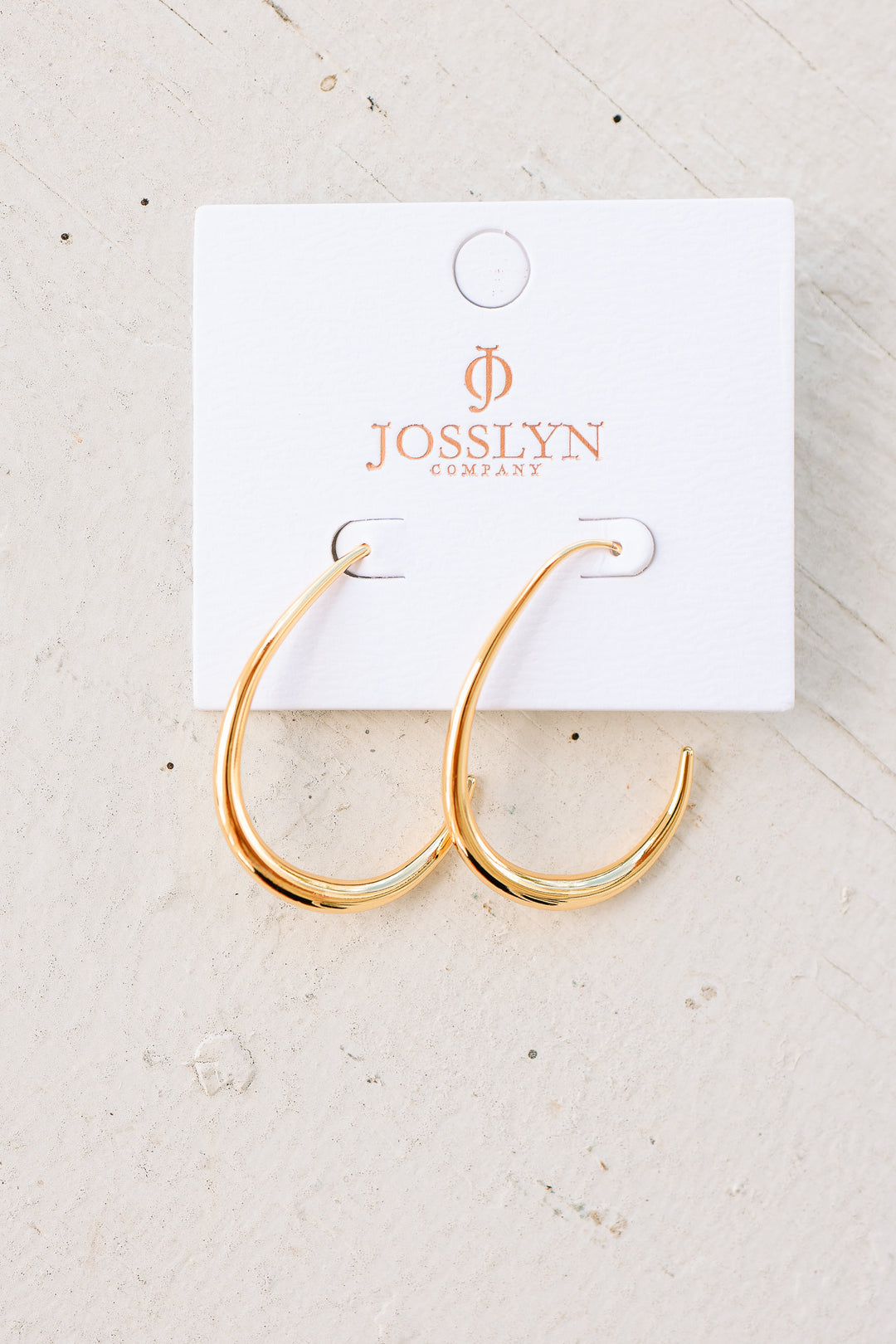 Holland Gold Hoop Earrings