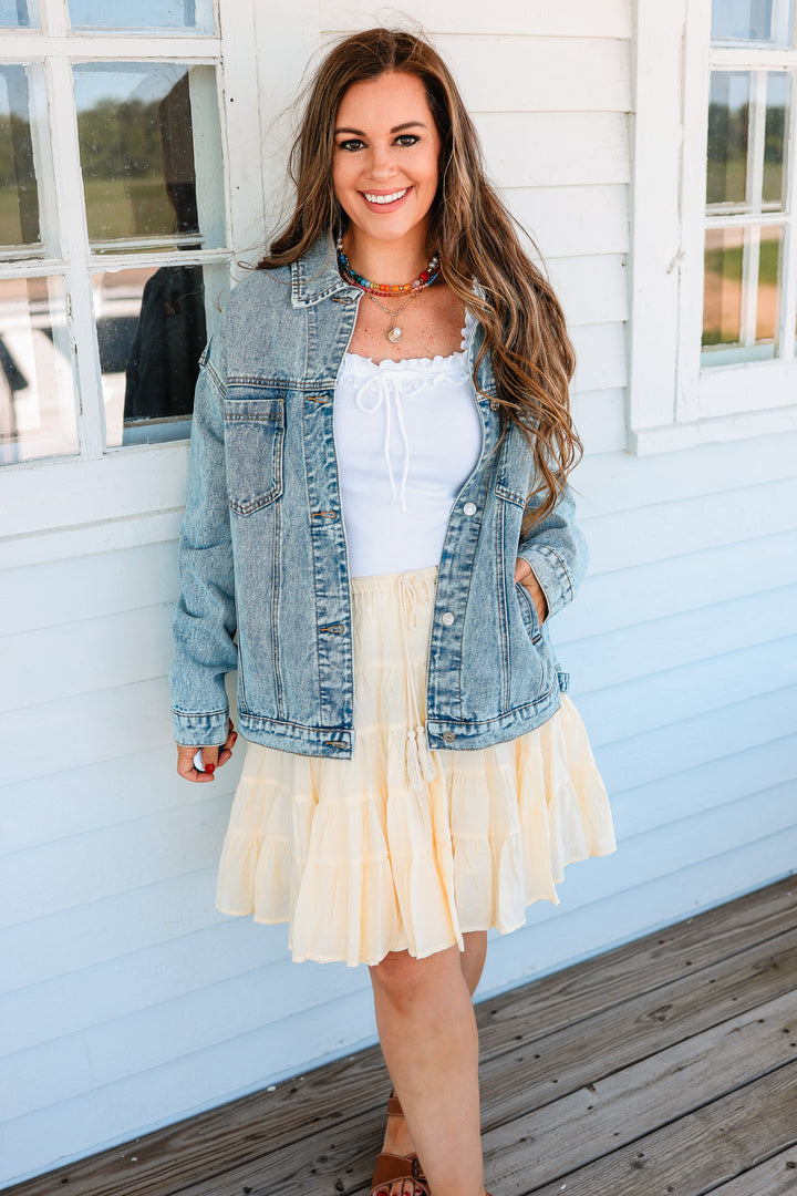 Ridley Oversized Denim Jacket