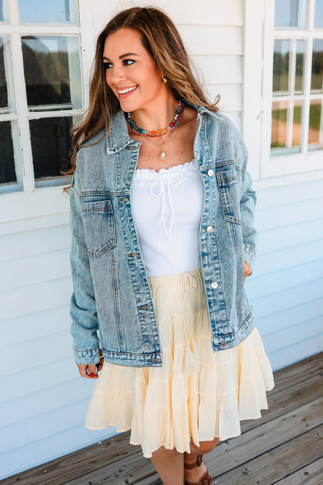 Ridley Oversized Denim Jacket