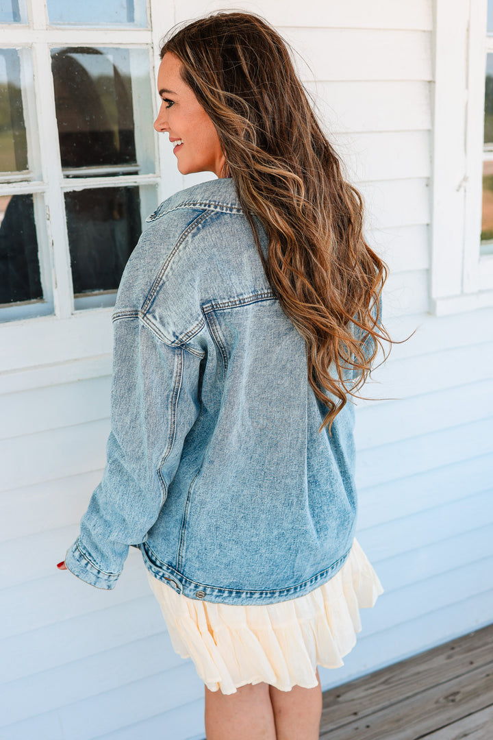 Ridley Oversized Denim Jacket