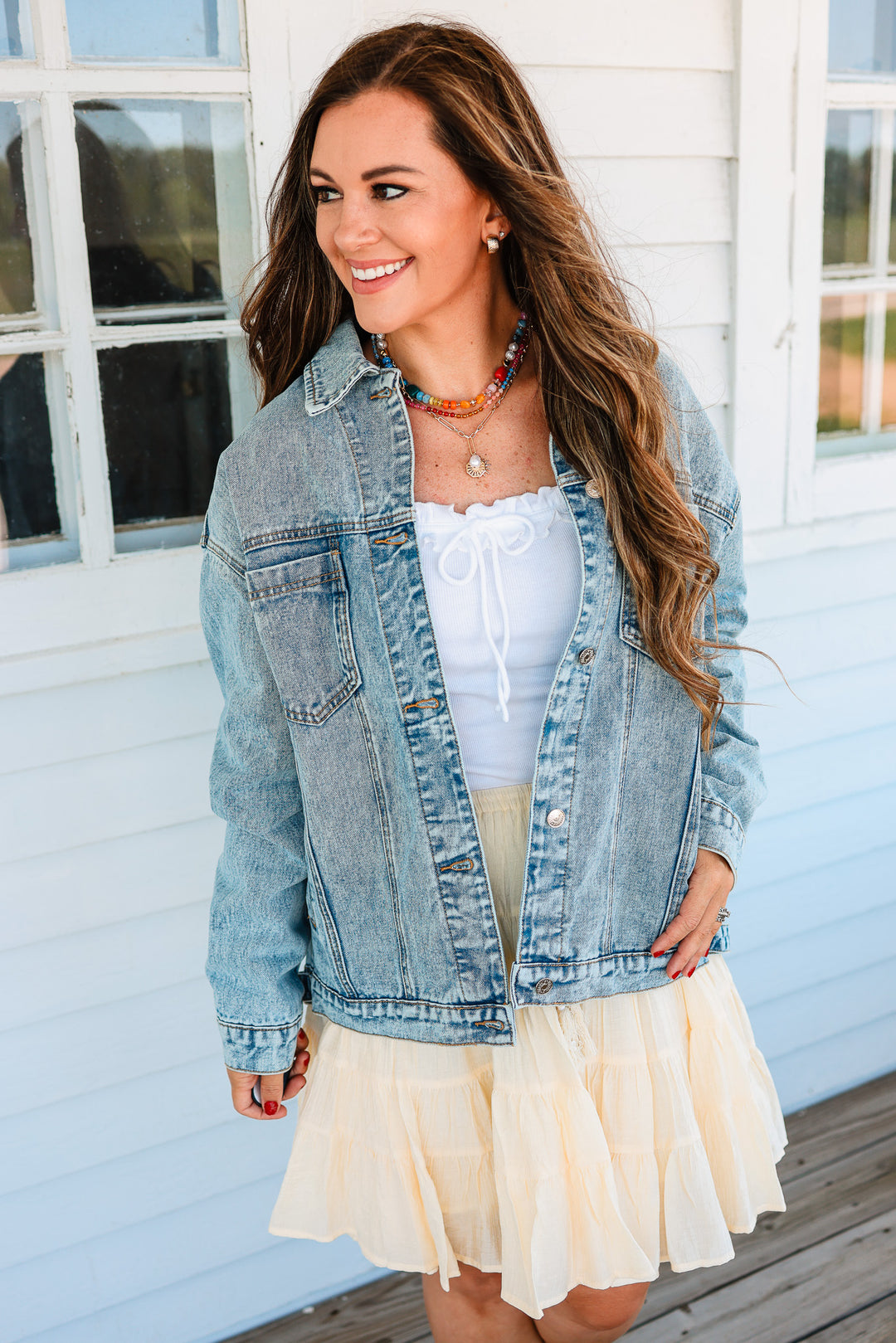 Ridley Oversized Denim Jacket
