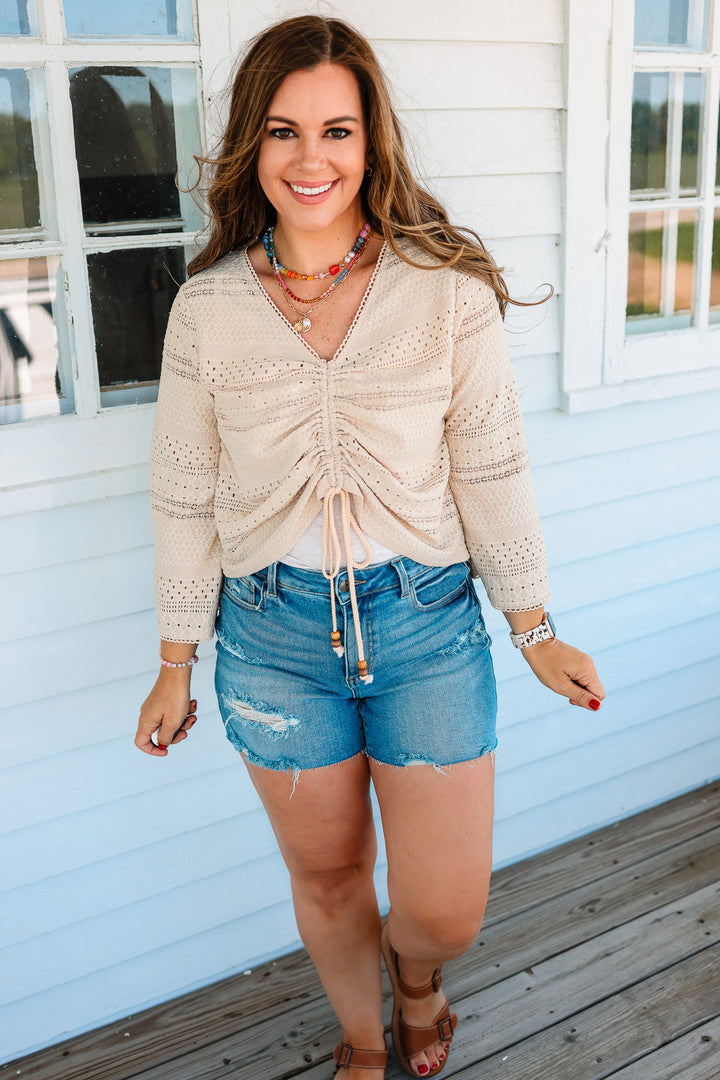 Posy Bell Sleeve Top