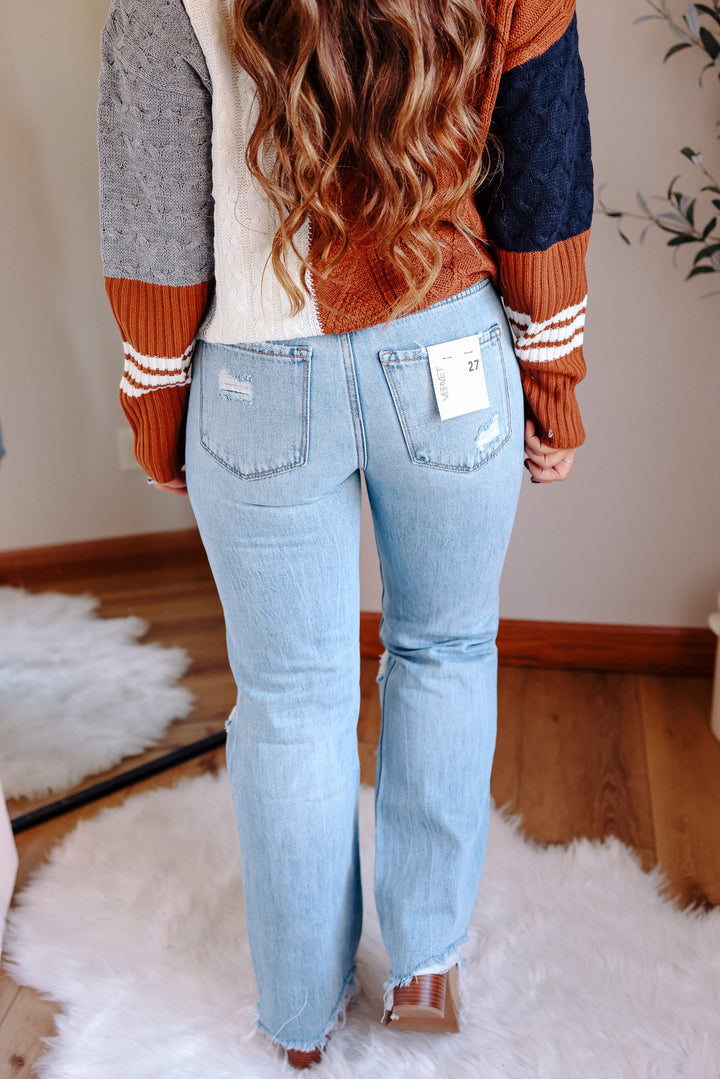 VERVET: GABBY 90'S VINTAGE SUPER FLARE JEANS