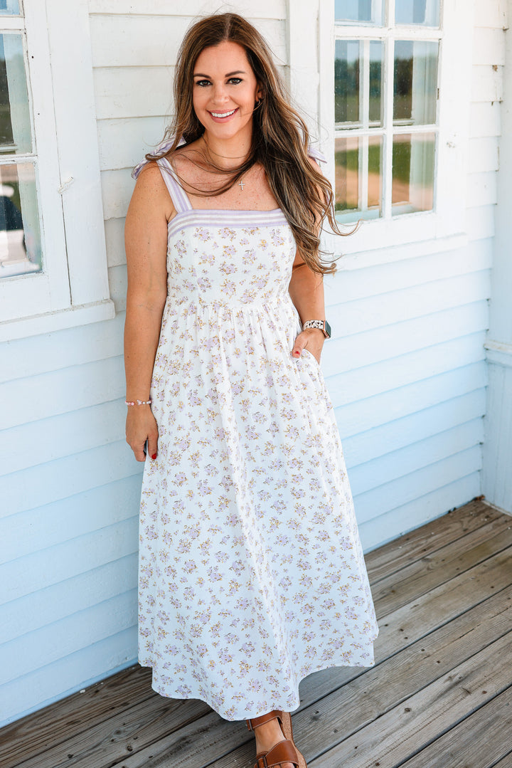 Violetta Fit and Flare Midi Dress