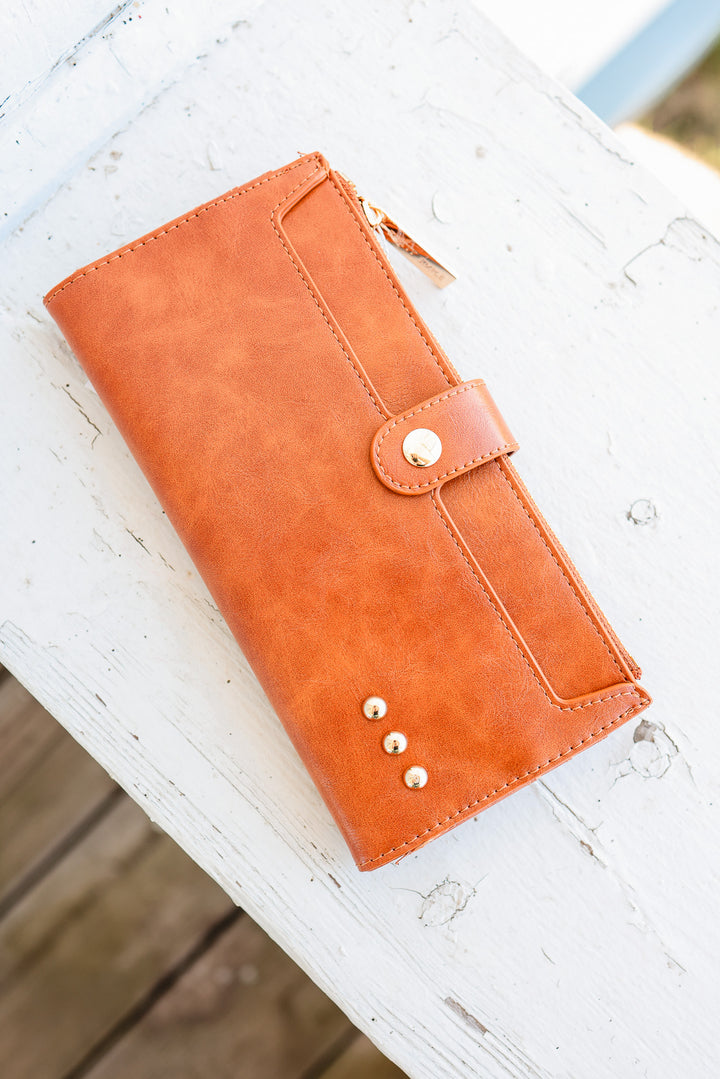 Essentials Carryall Wallet - Brown