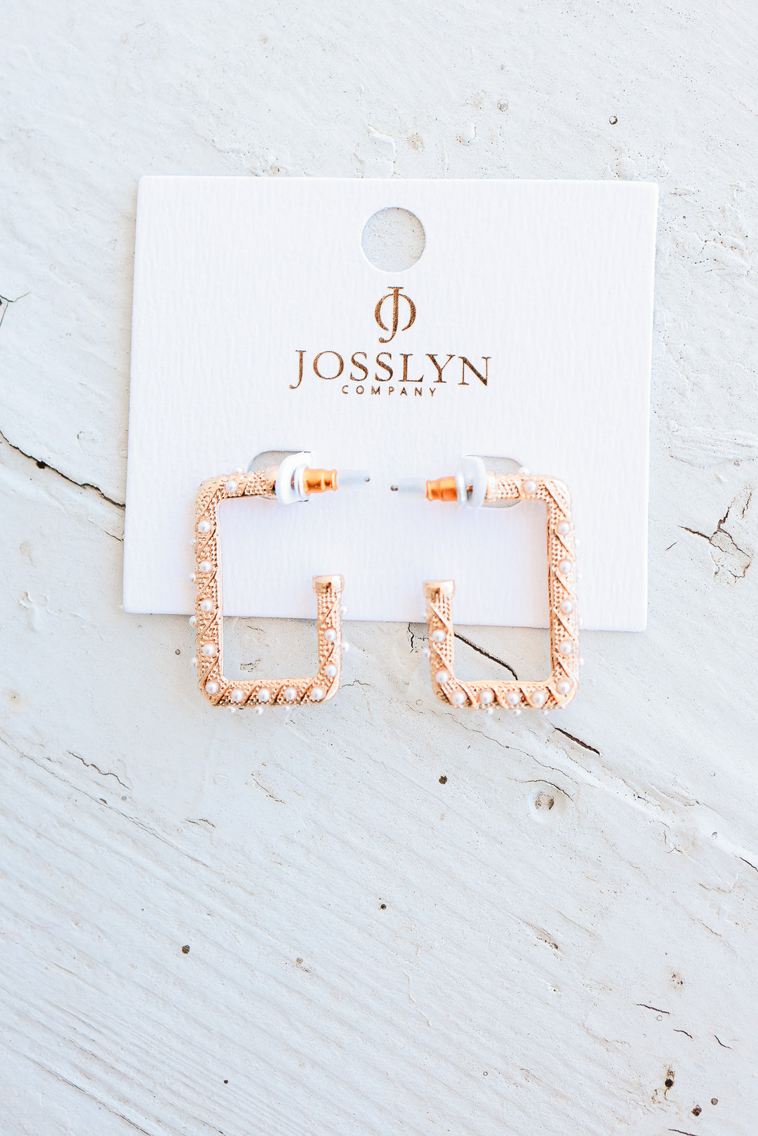 Rectangle Hoop Earrings