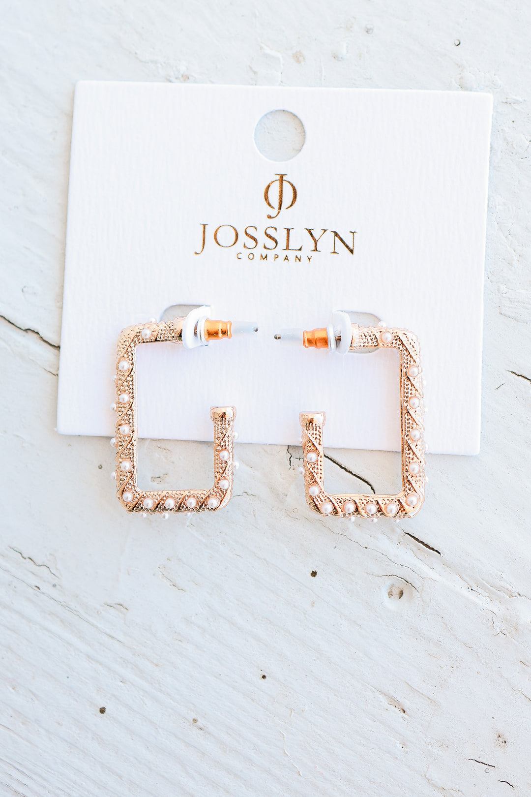 Rectangle Hoop Earrings